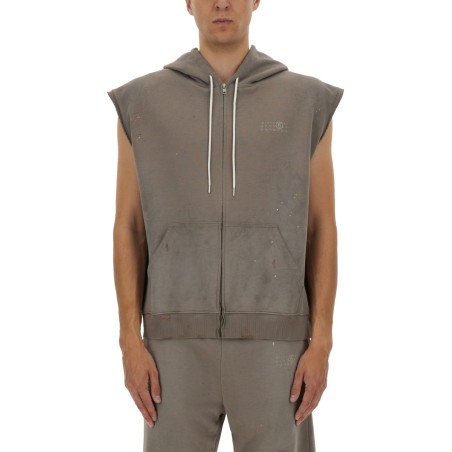 SLEEVELESS SWEATSHIRT