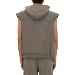 SLEEVELESS SWEATSHIRT
