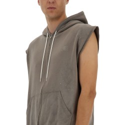 SLEEVELESS SWEATSHIRT