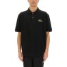 LOOSE FIT PIQUE POLO SHIRT