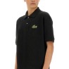 LOOSE FIT PIQUE POLO SHIRT