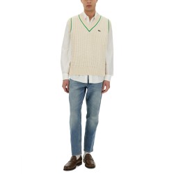 COTTON KNIT VEST