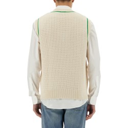 COTTON KNIT VEST