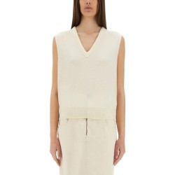 V-NECK WOOL VEST