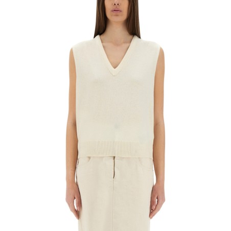 V-NECK WOOL VEST