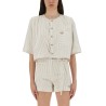 COTTON AND SILK SHIRT