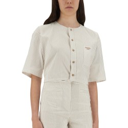 COTTON AND SILK SHIRT
