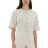 COTTON AND SILK SHIRT