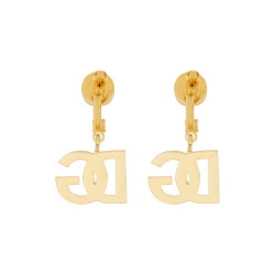 ORECCHINI CON LOGO DG E STRASS