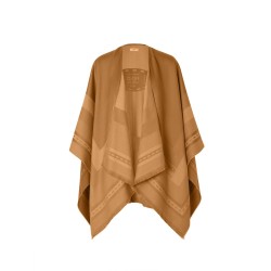 WOOL AND CASHMERE PONCHO