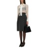 WOOL MIDI SKIRT