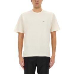 COTTON T-SHIRT WITH PLAQUE