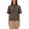 SILK NET SHIRT