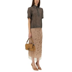 SILK NET SHIRT