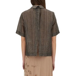 SILK NET SHIRT