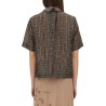 SILK NET SHIRT