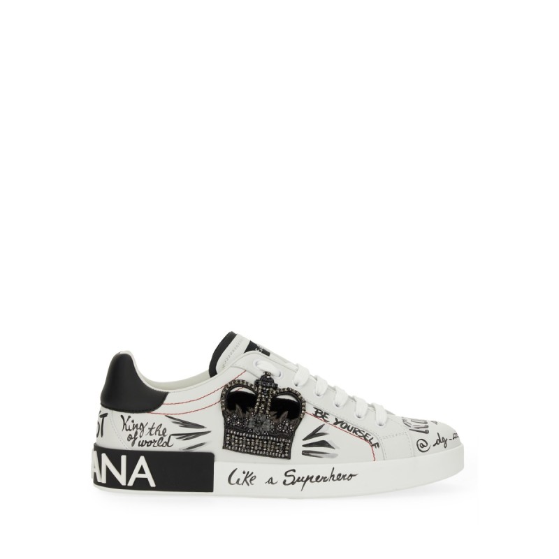 LEATHER "PORTFINO" SNEAKER