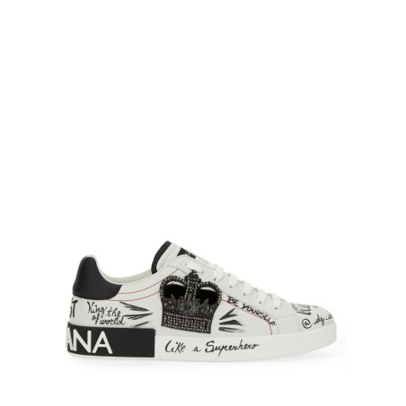 LEATHER "PORTFINO" SNEAKER