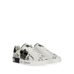 LEATHER "PORTFINO" SNEAKER