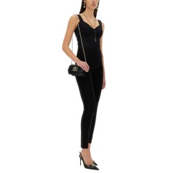 JACQUARD AND LACE SHEATH CORSETRY BUSTIER