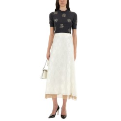 WOOL DRESS WITH EMBROIDERY
