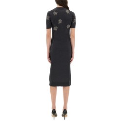 WOOL DRESS WITH EMBROIDERY