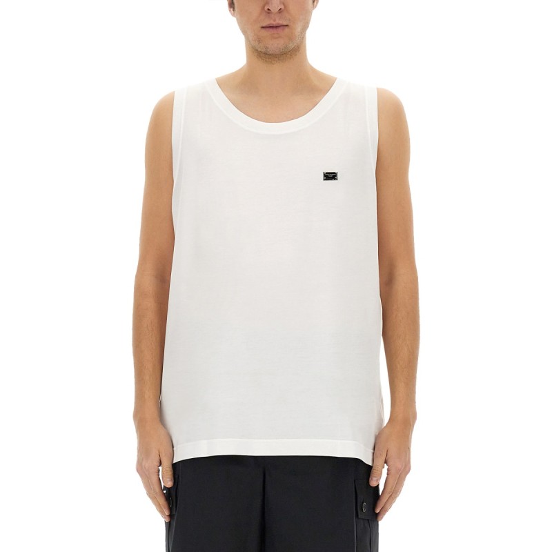 COTTON "OVER" TANK TOP