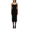 BUSTIER LONGUETTE DRESS WITH BRA