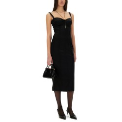 BUSTIER LONGUETTE DRESS WITH BRA