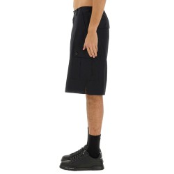 COTTON CARGO BERMUDA SHORTS