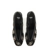 SLINGBACK WITH EMBROIDERY