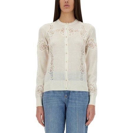 CASHMERE AND SILK CARDIGAN