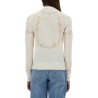 CASHMERE AND SILK CARDIGAN