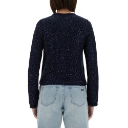 METALLIC KNIT JACKET