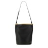 SMALL LEATHER BUCKET BAG