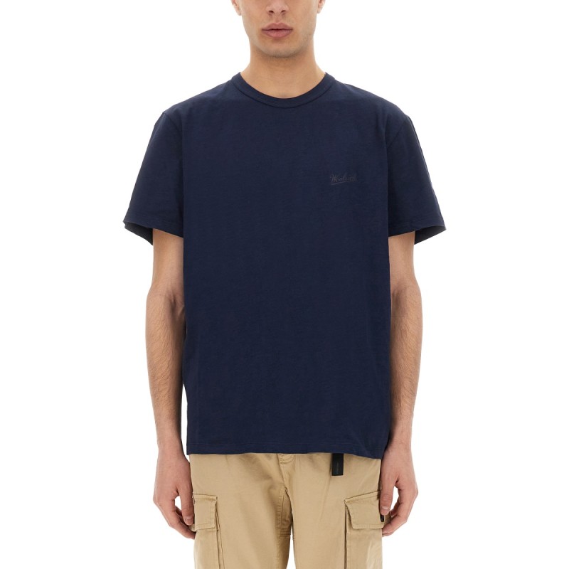 FLAMED COTTON T-SHIRT