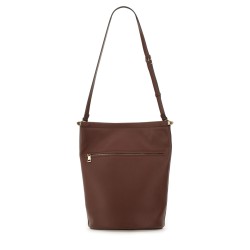SMALL LEATHER BUCKET BAG