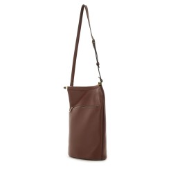 SMALL LEATHER BUCKET BAG