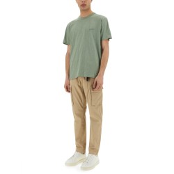 FLAMED COTTON T-SHIRT