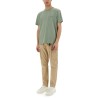 FLAMED COTTON T-SHIRT