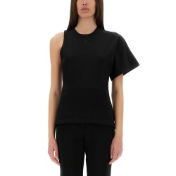 ONE-SHOULDER T-SHIRT IN SCUBA