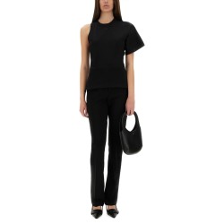 ONE-SHOULDER T-SHIRT IN SCUBA