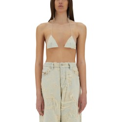 JACQUARD DENIM TOP