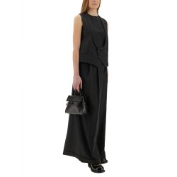 ASYMMETRICAL WOOL PANTS