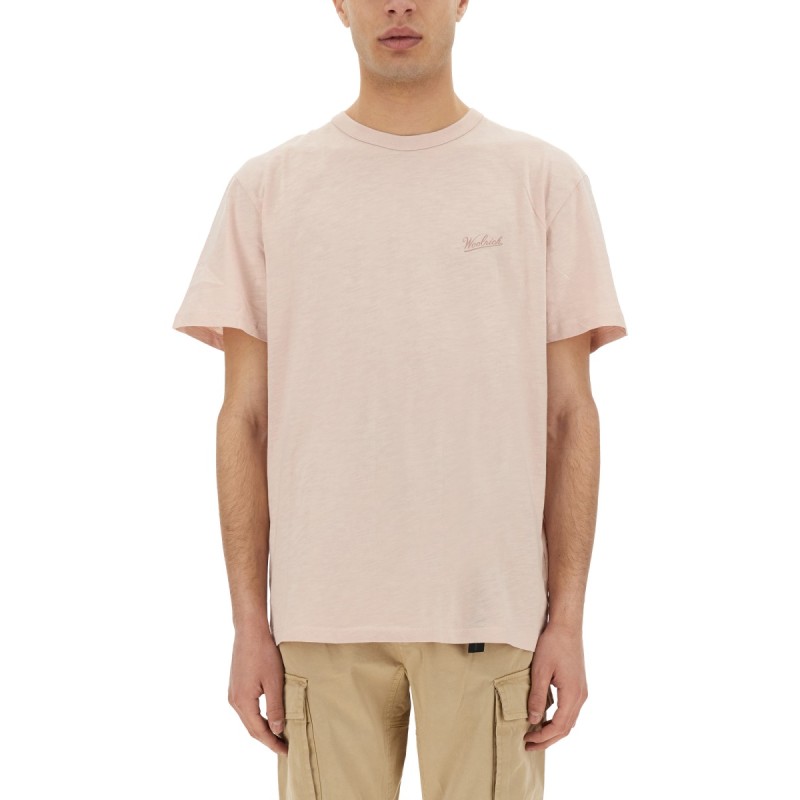 FLAMED COTTON T-SHIRT