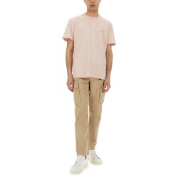 FLAMED COTTON T-SHIRT