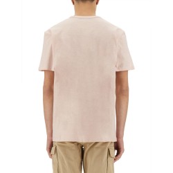 FLAMED COTTON T-SHIRT