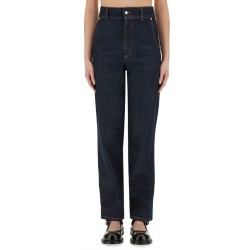 "LAUREL CROWN PATCH" DENIM PANTS