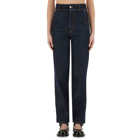 "LAUREL CROWN PATCH" DENIM PANTS