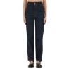 "LAUREL CROWN PATCH" DENIM PANTS